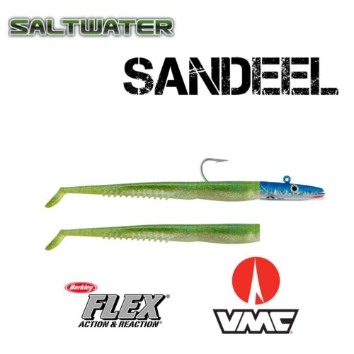 Berkley Flex Sandaal Green Sprat + cabeza de plantilla de dardos VMC 100 g 7/0