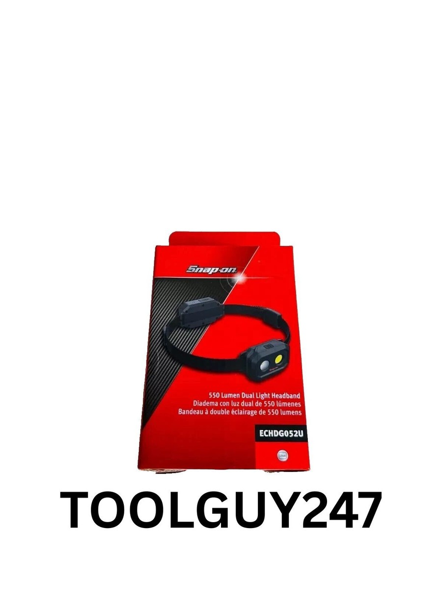 SNAP ON TOOLS 550 Lumen Dual-Light Headband ECHDG052 | eBay