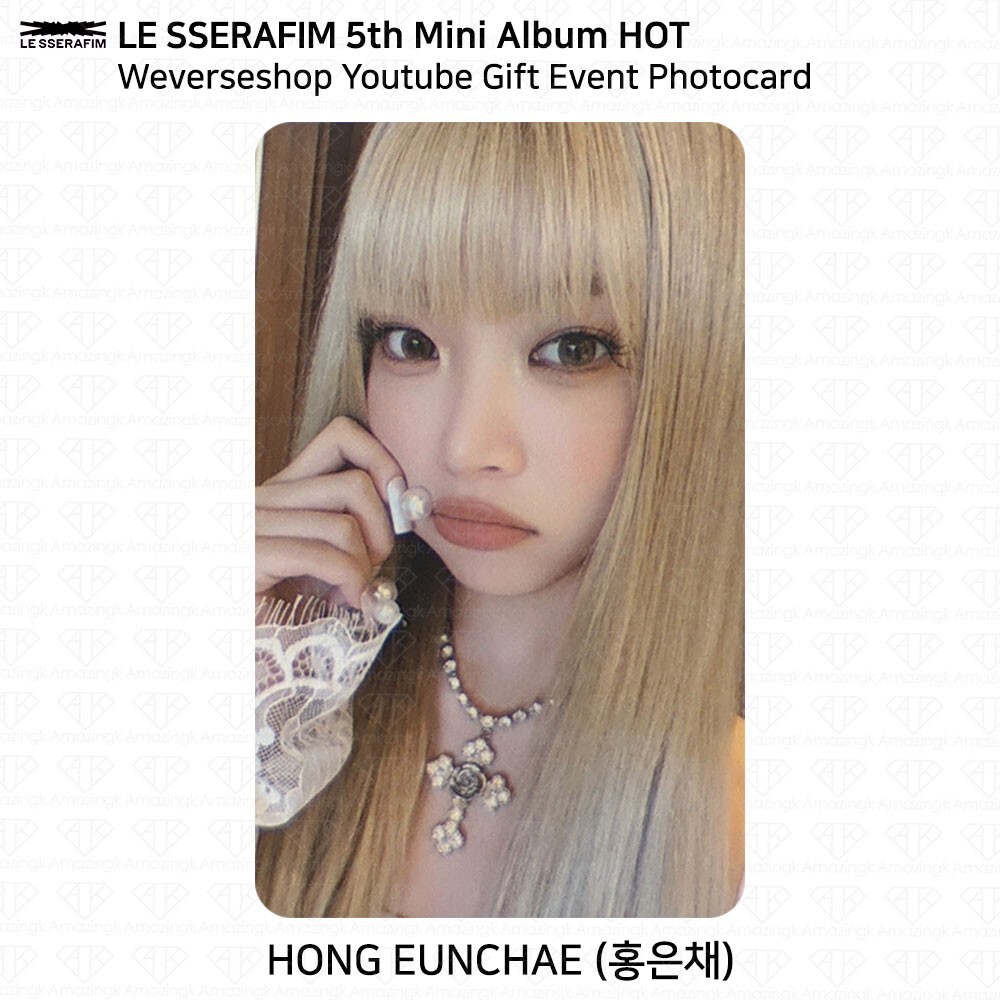 Le Sserafim 5th Mini Album HOT Weverse Shop Youtube Gift