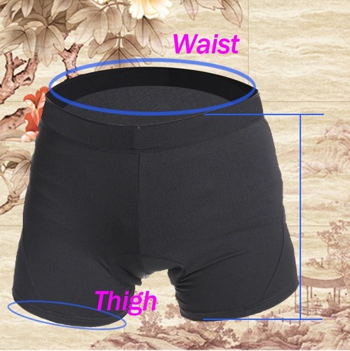 Herren Radhose Kurz Fahrradhose Radlerhose mit Sitzpolster Silikon radler-hosen - Picture 11 of 12