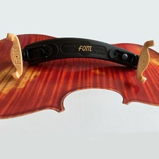 Violin Shoulder Rest Support for 4/4-3/4 Violin Adjustable Black Pad