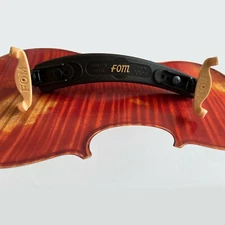 Violin Shoulder Rest Support for 4/4-3/4 Violin Adjustable Black Pad 
