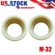 2pcs 40 Tooth Nylon Block Sleeve Gear Coupling M-32
