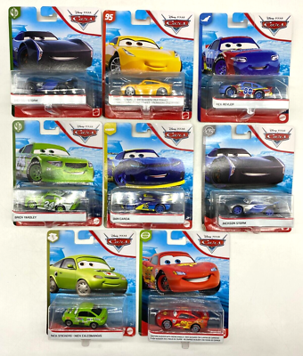 Carsミニカーセット 8台　まとめ売り　pixar MATTEL（マテル） カーズ 1/55 ミニカー 8台 アソートセット おもちゃ