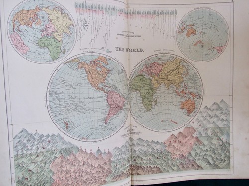 Black's General Atlas of the World, 1870, Colour maps - Picture 4 of 18