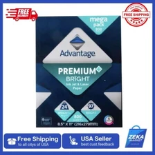 Advantage Multi Purpose Paper - Premium Bright Ink Jet & laser Paper 8.5'' X 11"