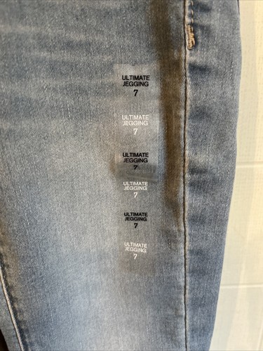 New With Tag So Girls Ultimate Jeggings Size 7 Adjustable Waist - Picture 2 of 5