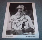 San Francisco 49ers George Seifert Signed Autographed 8x10 Photo