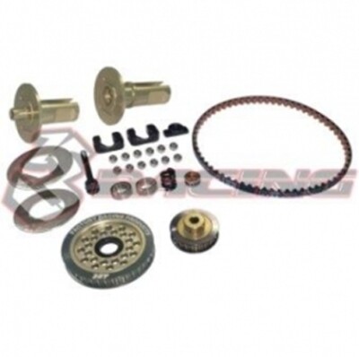 3RACING SAK-D4838 Linear 1.8 Ratio Ball Diff System D4 AWD / RWD 1