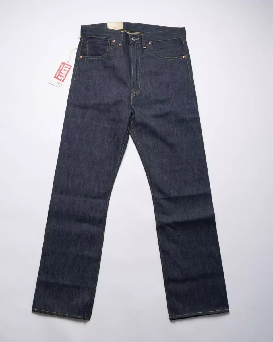 LVC Levi’s Vintage Clothing Big E 1944 S501XX Raw Selvedge Denim Jeans  34X32 USA