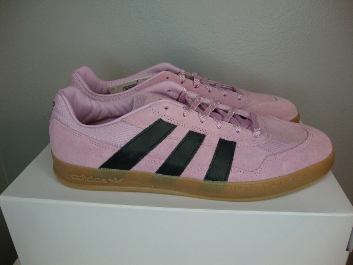 Adidas Aloha Super One Black Eye Skate Shoes M 10 Pink Mark