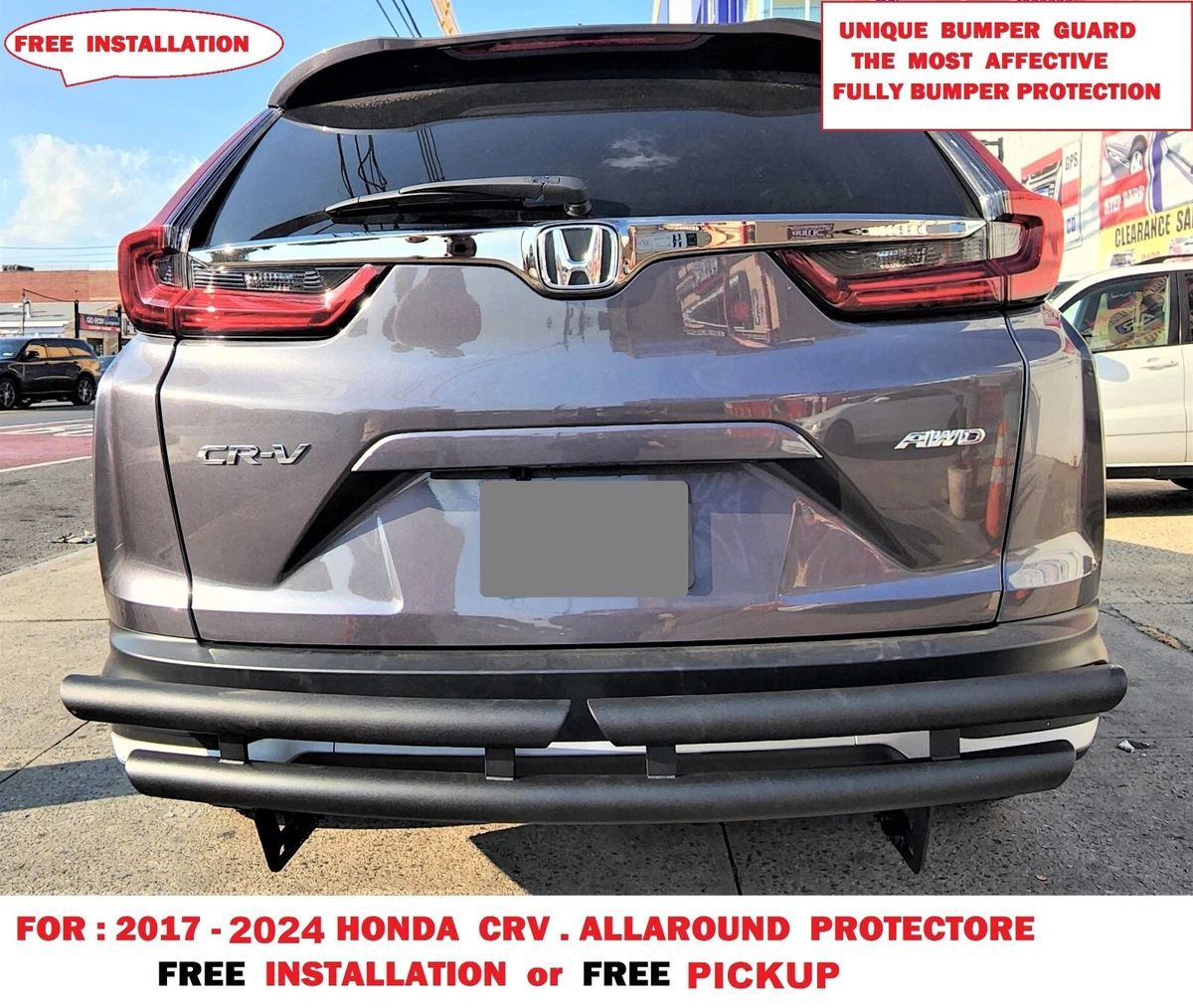 2020 honda cr sale v bumper guard