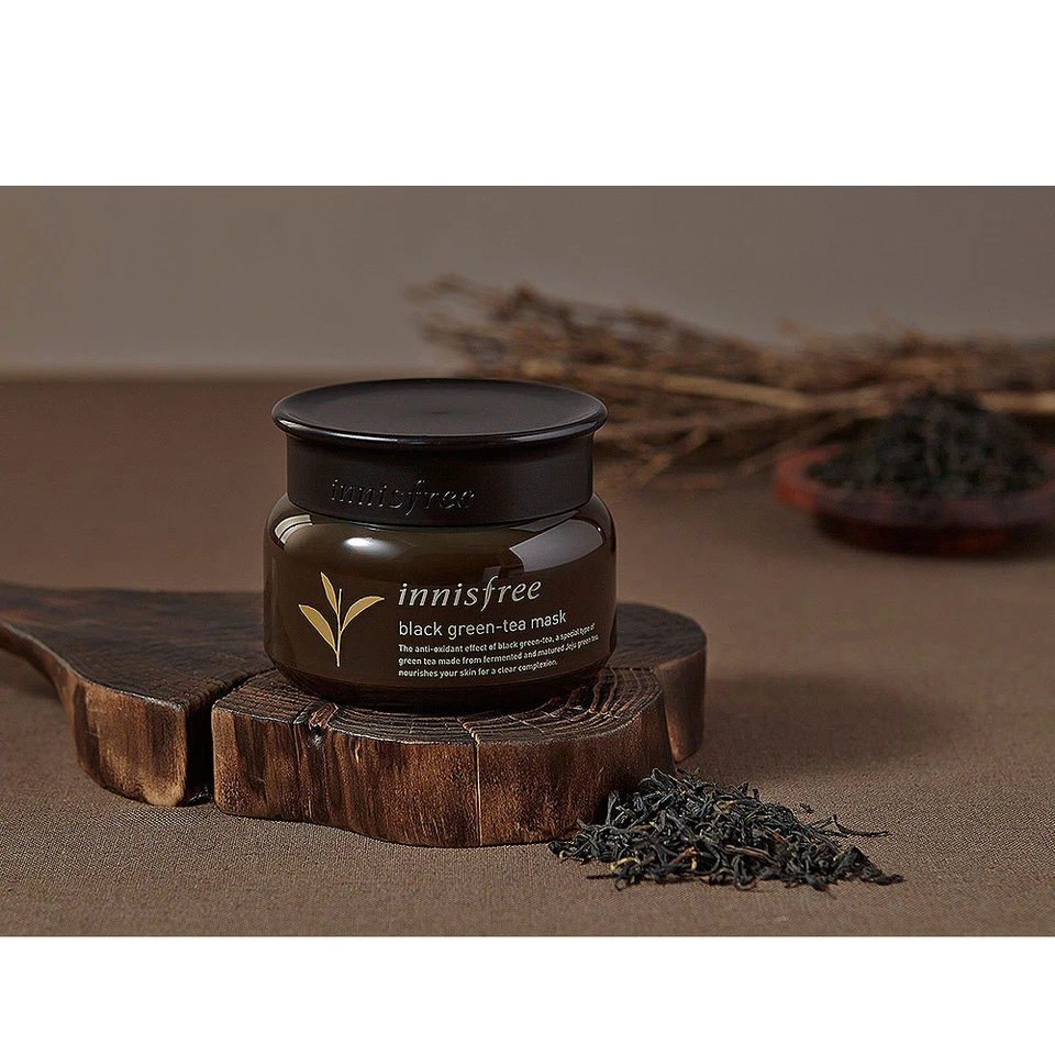 innisfree Black Green-Tea Mask EX pack 3ml x 5pcs or 15pcs - Image 2 of 3