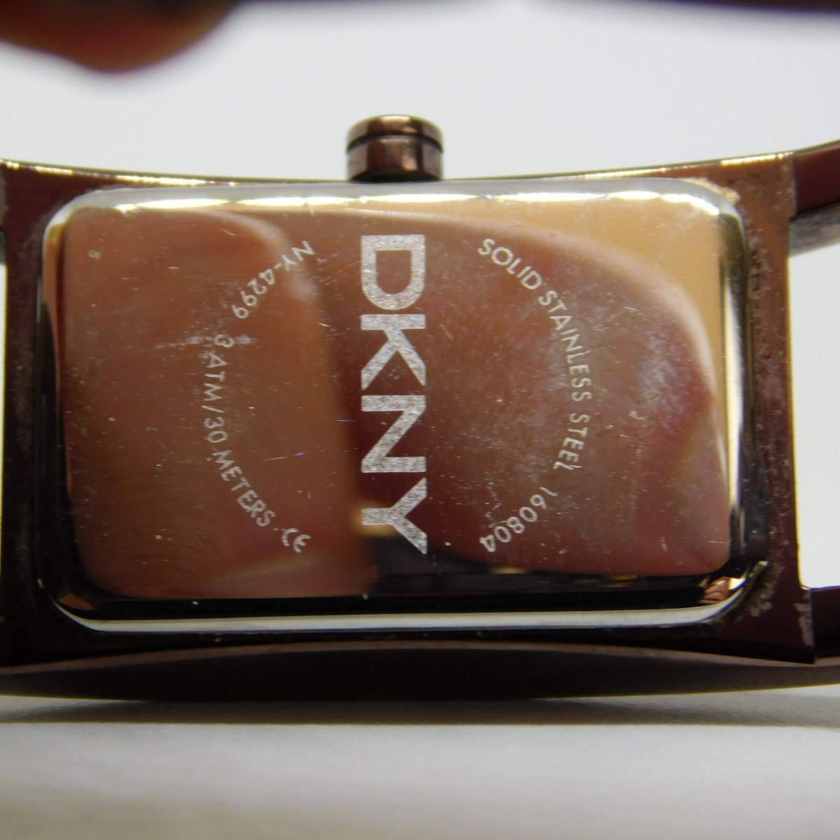 DKNY NY-4299 Chocolate Tone Stainless Steel Women display picture 2
