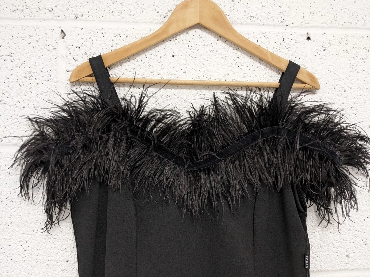 Roman feather dress sales