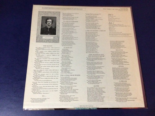 GLASS PRISM~poe through the glass prism RCA 1969~ Original ~ (LP) Ex+ / (JKT) Ex - Picture 2 of 7