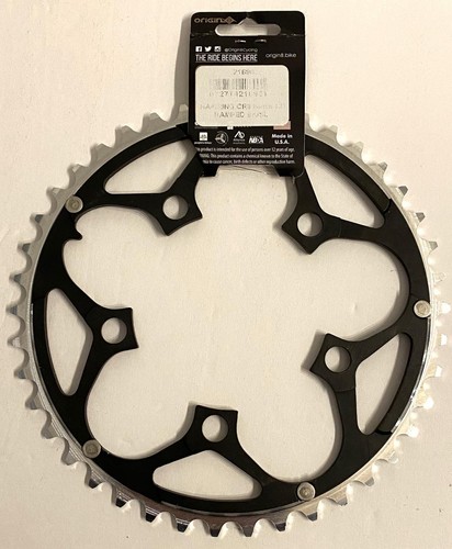 new Origin8 Alloy Ramped Chainring 94 BCD 5-Bolt 42t 8-10 speed - Picture 3 of 3