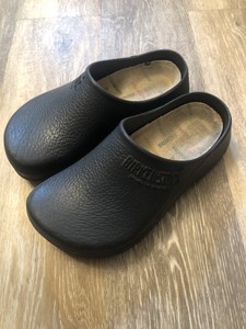 navy blue rubber birkenstocks