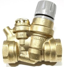 Caleffi 116160A Brass ThermoSetter Balancing valve 1" FNPT - No Box