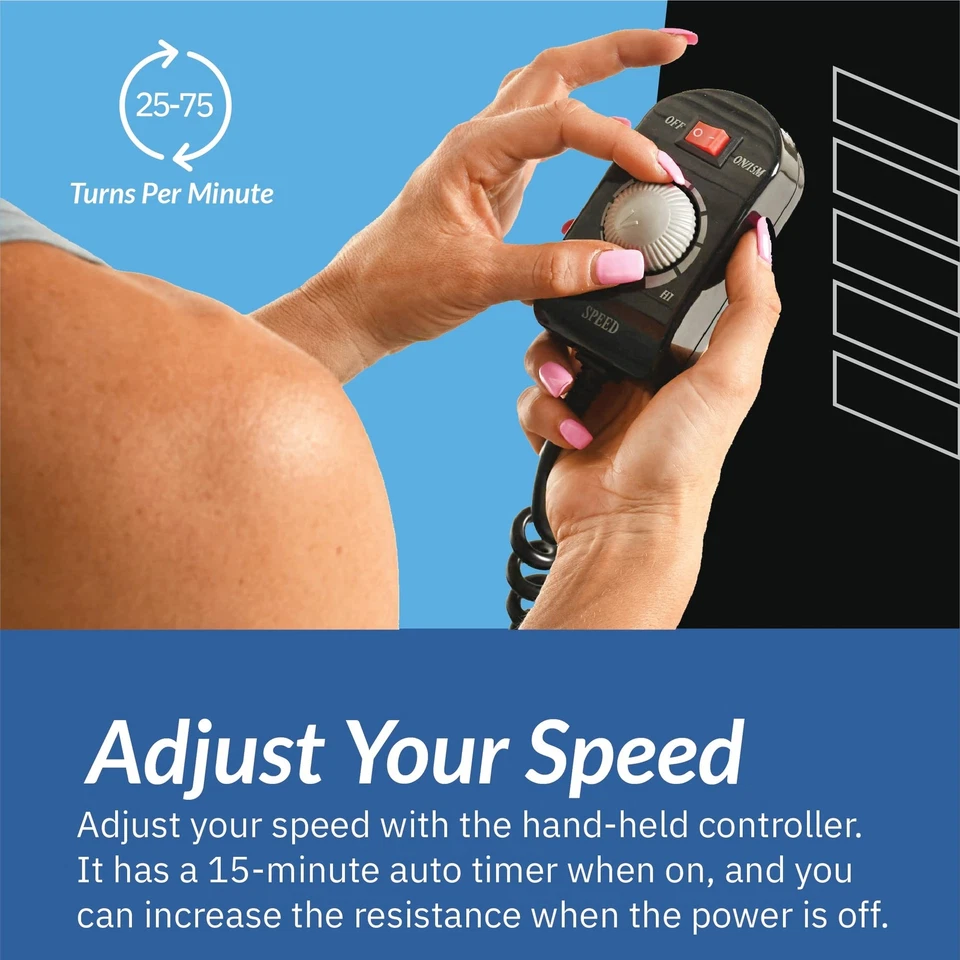 Exerpeutic 2000M Motorized Under Desk Exercise Bike - Electric Legs and Arms ... - Image 3 of 4