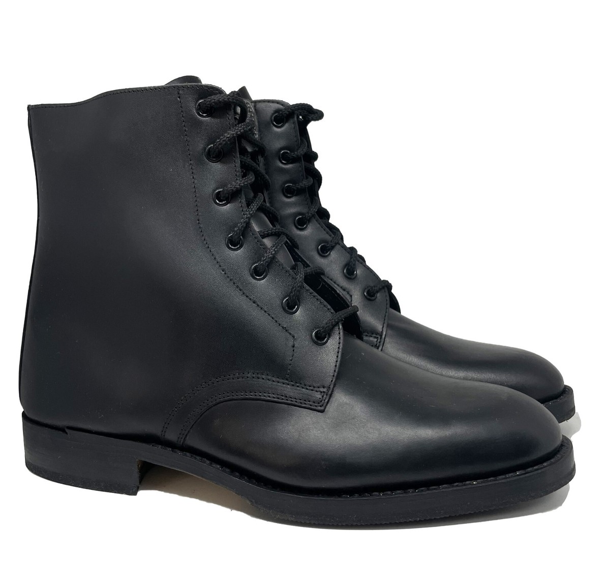 Marina Militare Scarponi In Pelle Uomo Rari Scarpe Scarponcini