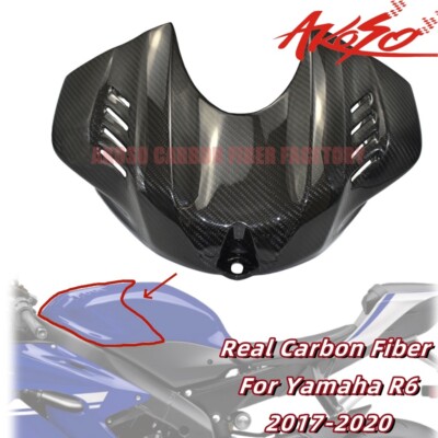 For Yamaha R6 2017-2020 Carbon Fiber Front Gas Tank Air Box Cover ...