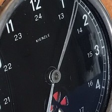 Borduhr Kienzle LKW B - Uhr Beobachtungsuhr Wehrmacht /Bundeswehr Bordinstrument