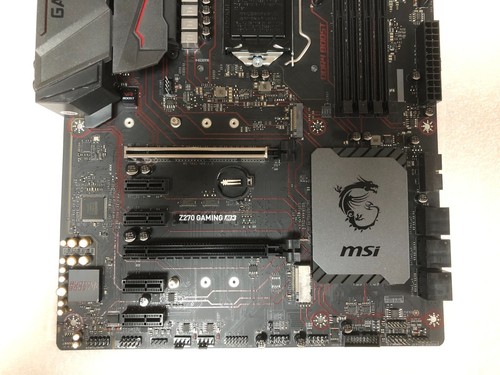 MSI Z270 GAMING M3 Motherboard LGA 1151 6 7Th Intel Z270 DDR4 ATX Tested - Picture 5 of 7
