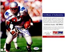 Ben Coates Signed - Autographed New England Patriots 8x10 Photo - PSA/DNA COA