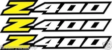 LTZ400 Yellow Fender Graphic Plastic Decal Sticker Ltz 400 Z400 Suzuki Wheel Rim