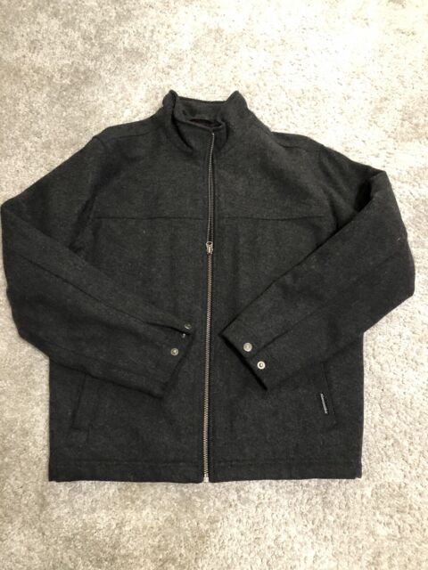 Men's Abercrombie & Fitch EUC Wool Quilted Jacket S $120+ | eBay