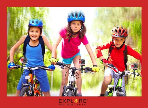 Explore One 4K Action Camera with WiFi Bundle (Explore Scientific) Red - NEW - Picture 19 of 24