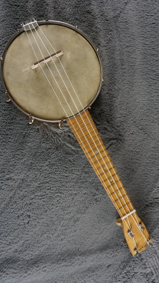 Ukelele Gretsch Clarophone Banjo Banjolele años 20 - Arce natural Foto 4 de 4