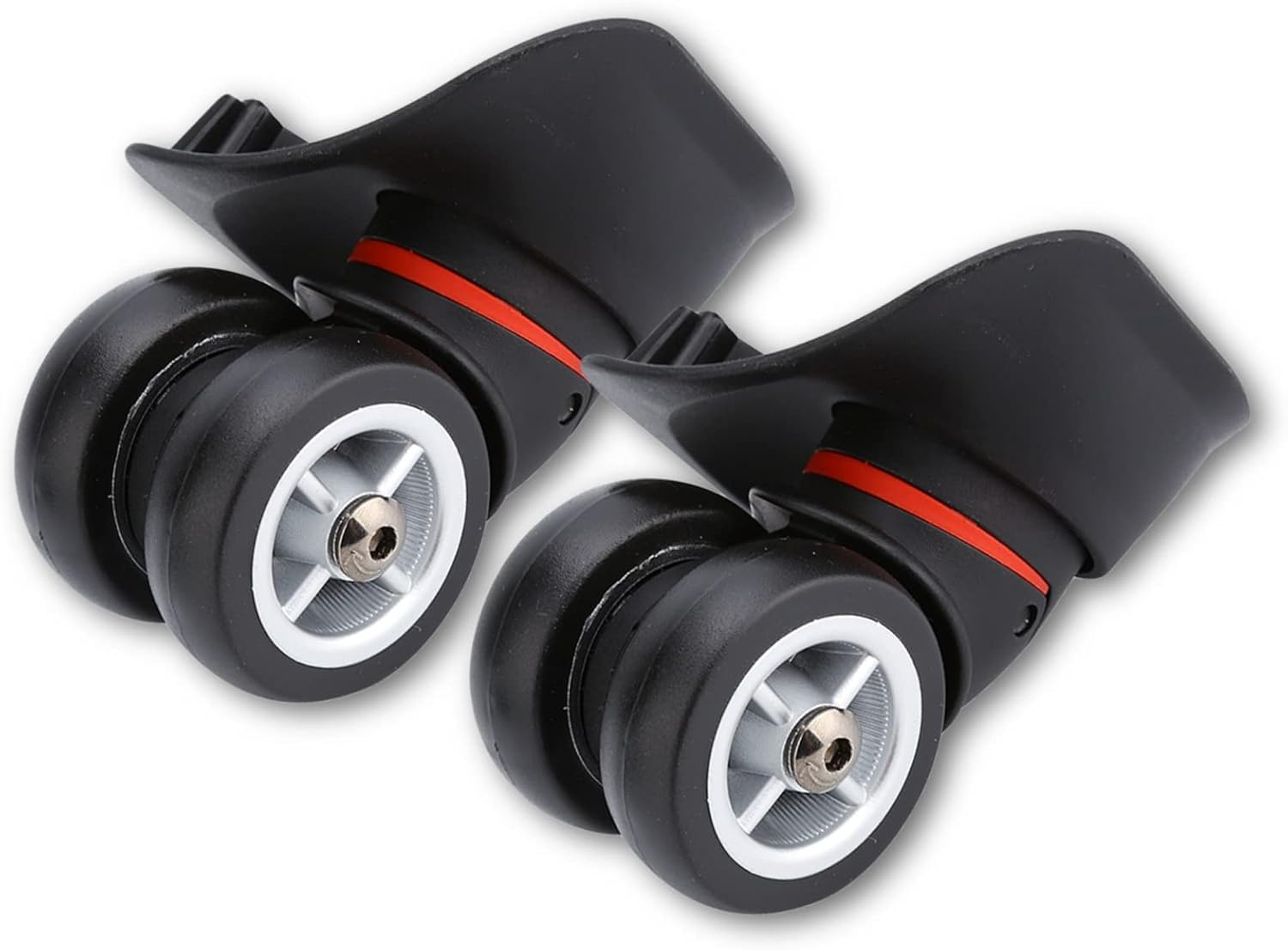 Suitcase Wheels 2Pcs, Luggage Wheels Travel Suitcase Accessory (W042 S)