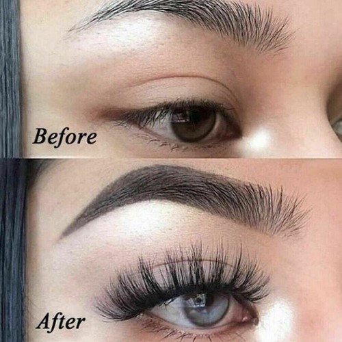 FM 3D Mink Eyelashes Fluffy Volume Natural Long Thick False Eye Lashes 5 Pairs - Picture 11 of 61