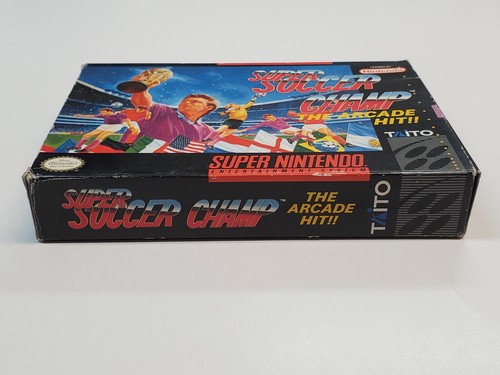 Super Soccer Champ Super Nintendo nur Verpackung *(ohne Spiel, ohne Anleitung)* - Bild 7 von 24
