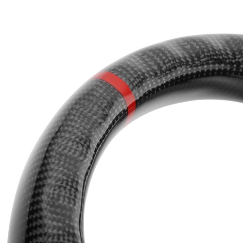 Custom Carbon Fiber Steering Wheel Perforated Leather For 350z 2003 - Photo 10/12