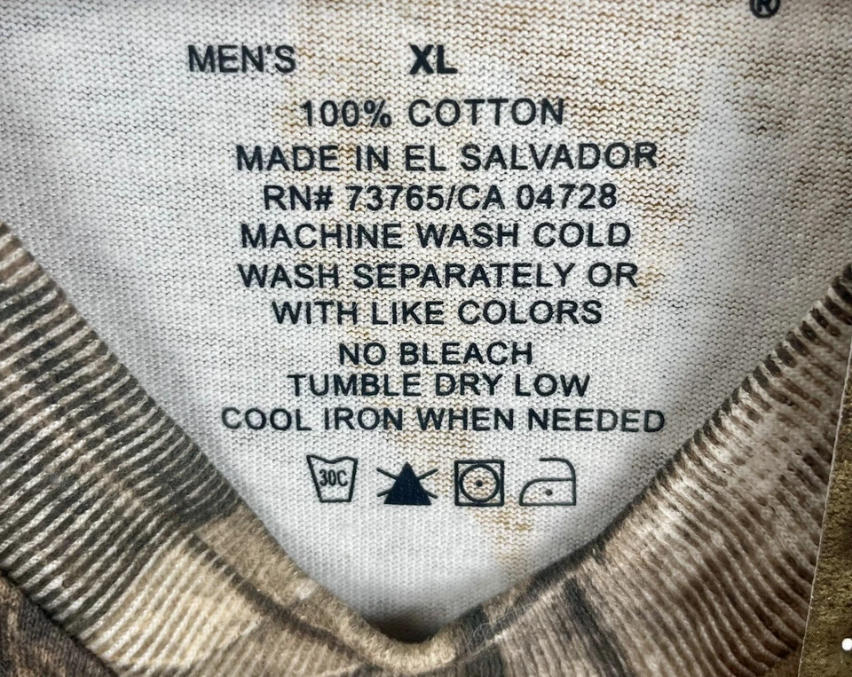 Browning Wasatch Real Tree Camo Long Sleeve XL Shirt New 1056 - Image 3 of 4