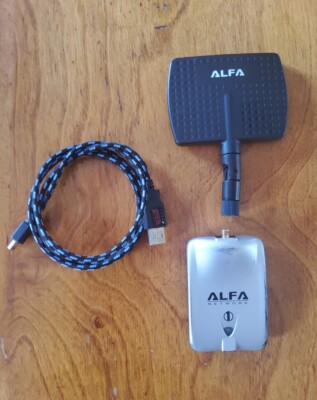 ALFA AWUS036H Wireless Adapter Long Range 802.11 B/G USB Adapter | eBay