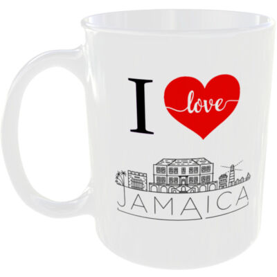 JAMAIKA COUNTRY SKYLINE I HERZ TASSE LIEBE KAFFEE TEETASSE GESCHENK MANN FRAU JAMIKAN