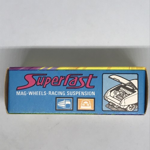 Lesney Matchbox Superfast Datsun 126X No. 33 1973 Yellow/Orange - England W/Box - Picture 20 of 23