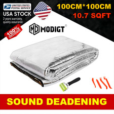 39''x39'' Aluminium & Cotton Sound Deadener Heat Shield Deadening mat For Roof