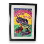Vintage 1969 Hot Wheels Redline VW Beach Bomb Van Poster 11" x 17" NOT FRAMED