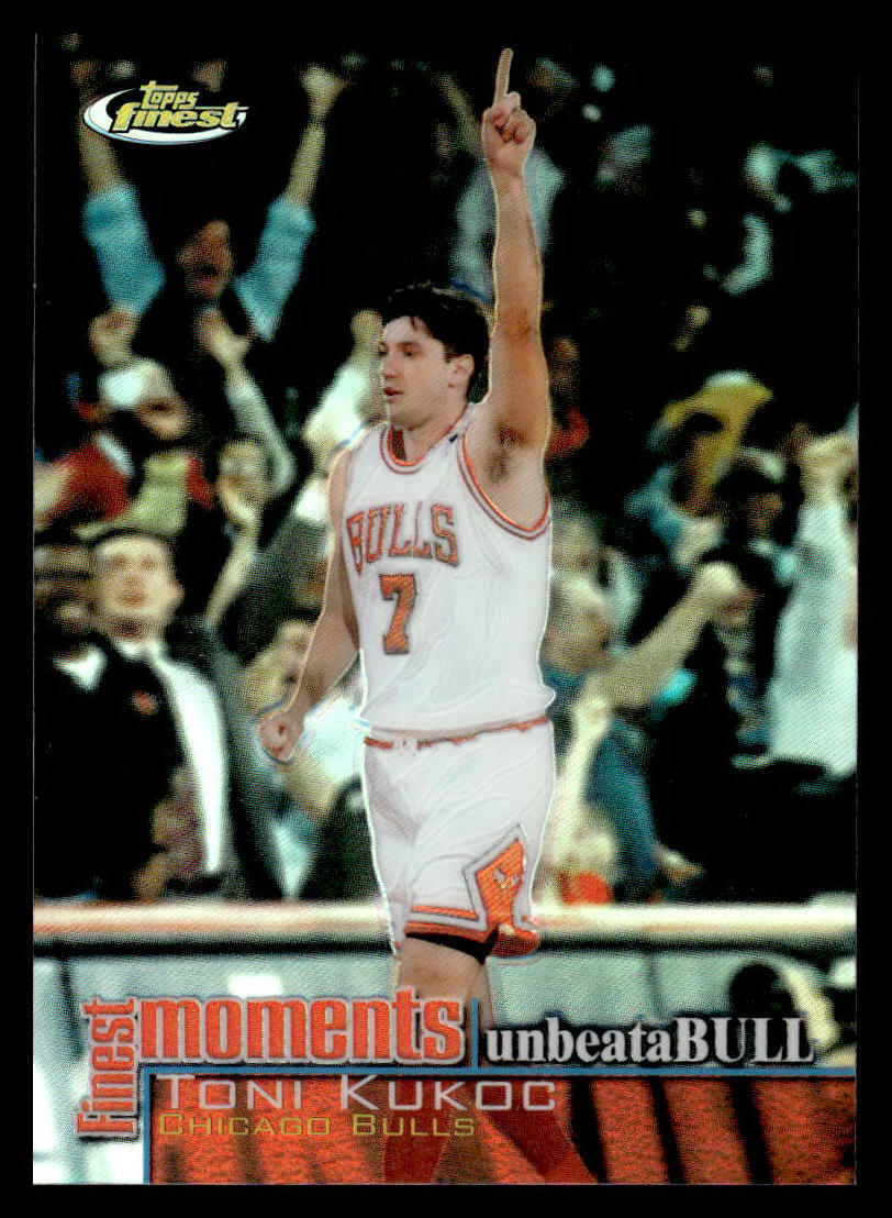 2000-01 Finest #FM-TK Toni Kukoc Moments Refractor | eBay