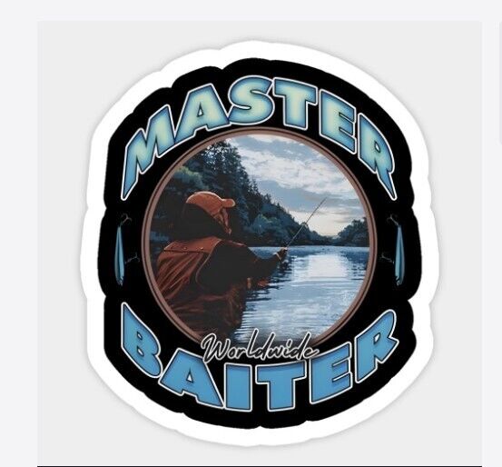 Master Baiter T-Shirt Funny Fishing Shirts Fishing Tshirt Ironic