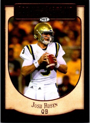 2018 SAGE HIT Premium Portrait Josh Rosen UCLA Bruins #PP-18