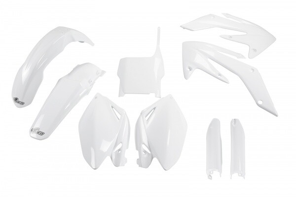Kunststoff Verkleidung Kit Honda CRF 250 R 2006 - 2007 Weiß Ufo Plast Full-image