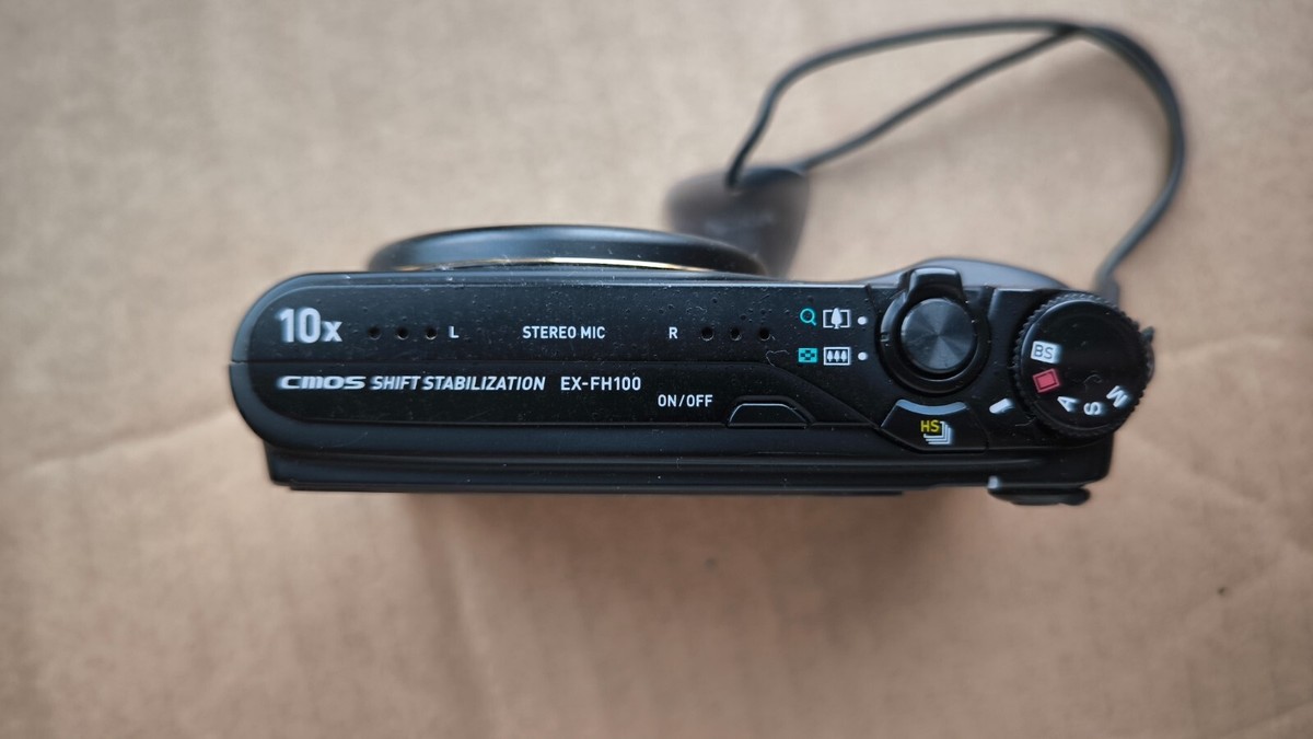 CASIO EX-FH100 BLACK (PARTS ONLY) | eBay