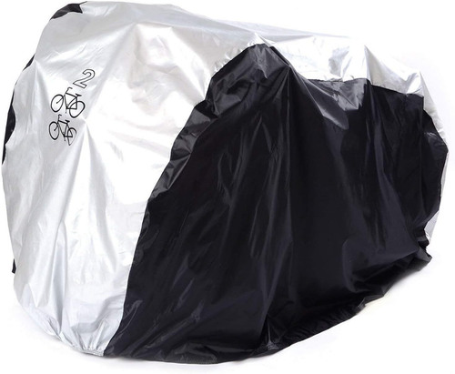 200 * 75 * 110CM Copribici Bici Impermeabile Telo Protettivo Copertura per 2 Bic - Bild 11 von 12