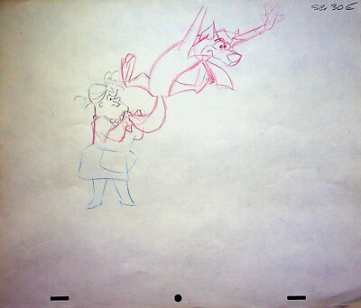 Loopy De Loop 1963 JERRY EISENBERG Hand-Drawn Production Pencil Layout